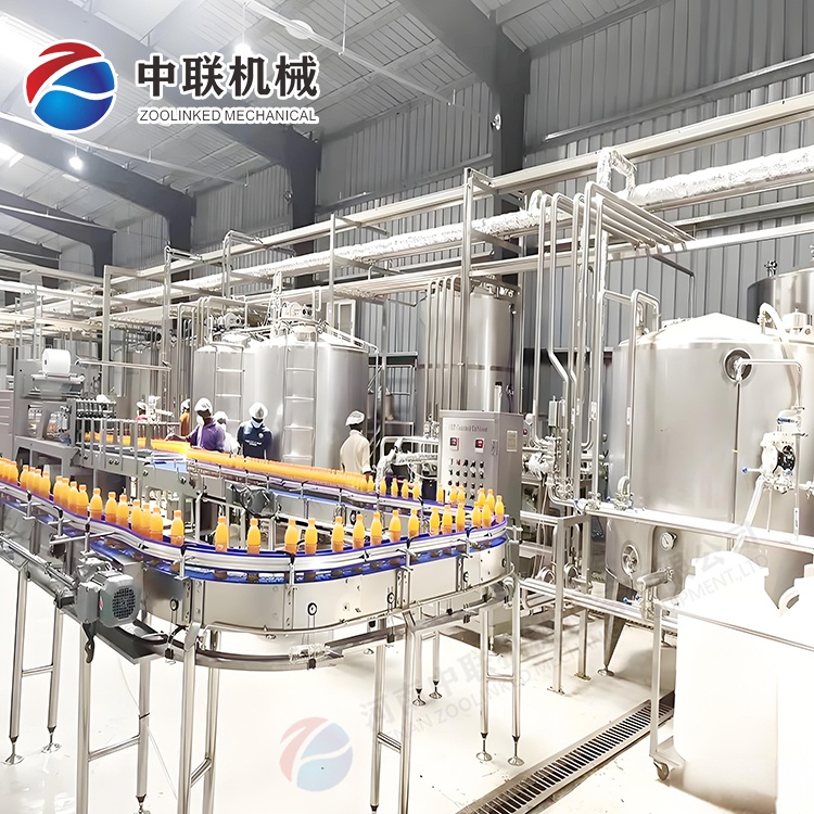 整套蘋(píng)果汁飲料生產(chǎn)線(xiàn)設備